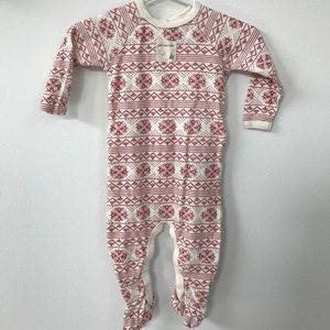 Burt’s Bees Christmas pajamas 0-3 months